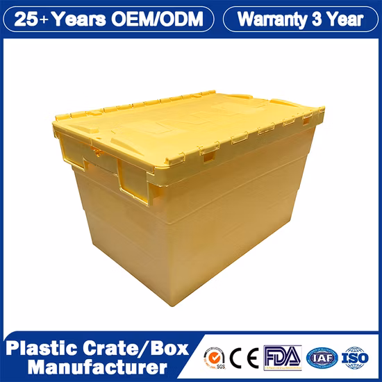 Stackable and Nestable Plastic Solid Box