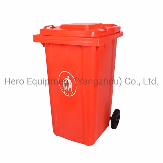 240L 360L Yellow Medical Dustbin Special Waste Bin for Hospital