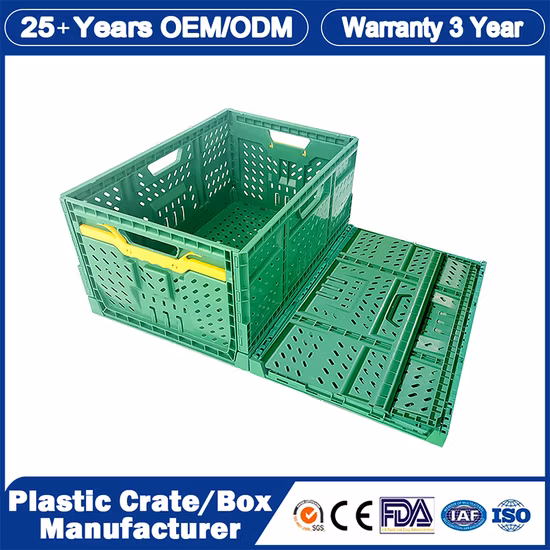 Stackable and Nestable Plastic Solid Box