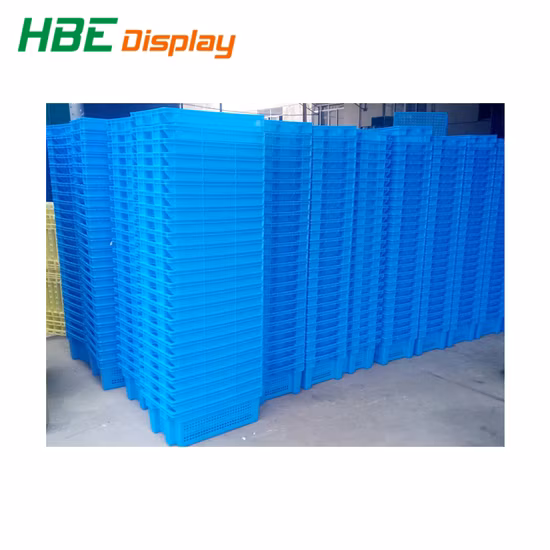 Customized Color Stackable Nestable Vegetable Plastic Storage Boxes